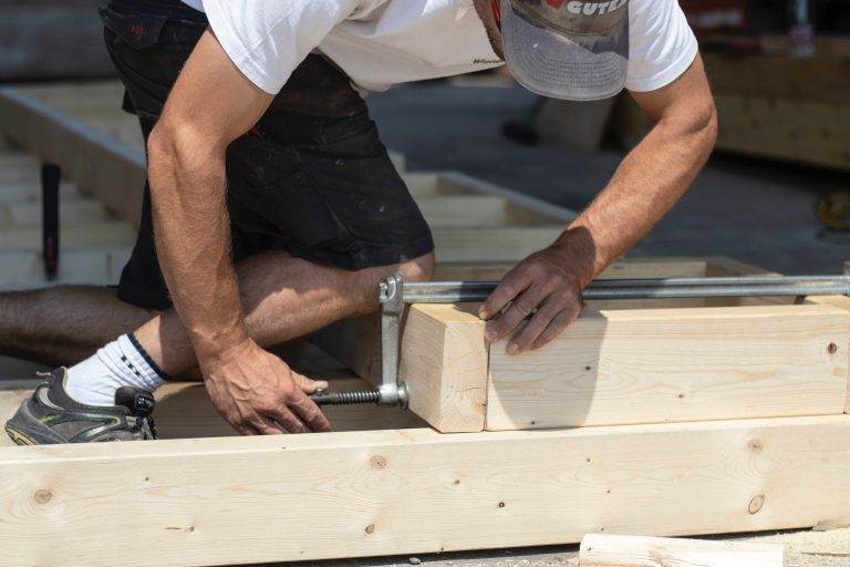 get dents out of wood